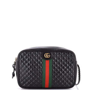 Gucci Small Trapuntata Camera Bag Quilted Leather